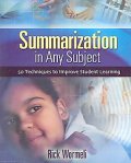 An excellent resource for more information on summarizing